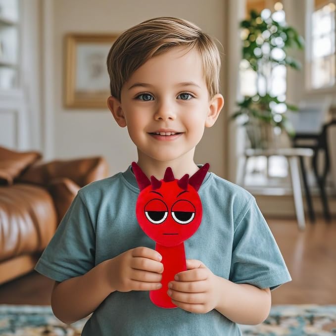 Sprunki Plush Toys, Horror Games Plushies Toy for Fans, Soft Stuffed Animal Pillow Figure Doll Christmas Birthday Gifts for Adult Kids (20Pcs)