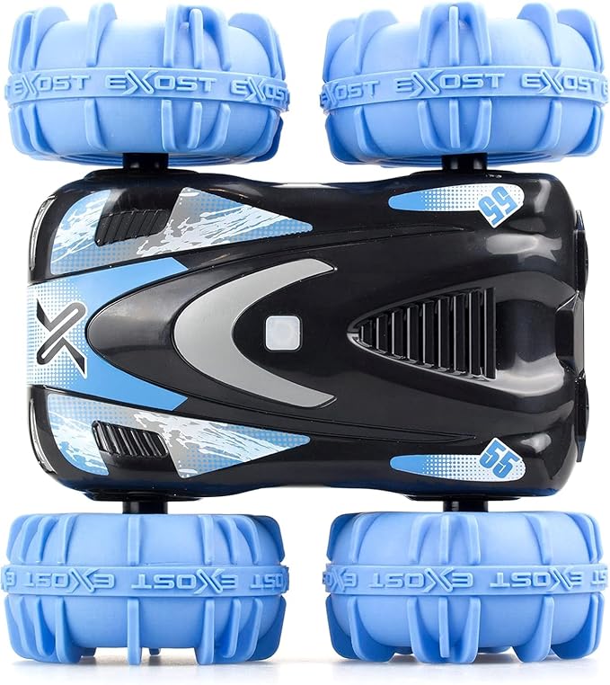 Exost 360 Aquacross Terrain Stunt RC Car - All-Terrain Inflatable Tires, 2.4Ghz Control, Acrobatic Flips for Ages 5+