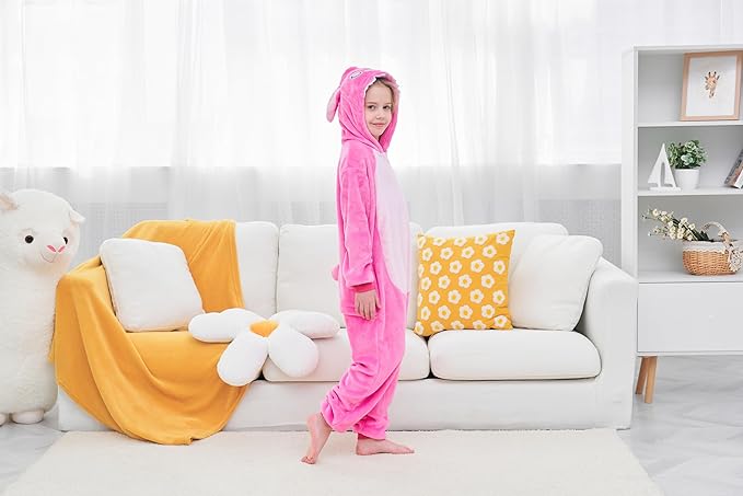 Unisex Adult Onesie Pajamas, Polar Fleece Cosplay Animal One Piece Halloween Costume Pajamas Homewear