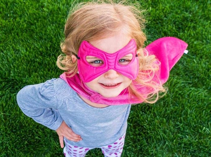 Little Adventures Super Hero Cape & Mask Set Costumes Age 3-8