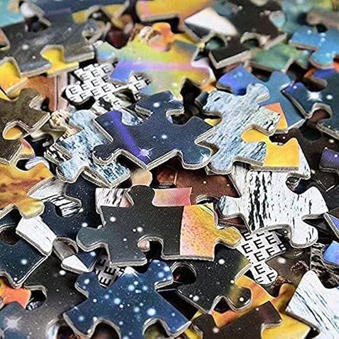 Adults Kids 500 Pieces Jigsaw Puzzle Bible Verse Love The Lord Your God with All Your Heart Puzzle Challenging Educational Fun Family Games Toys Gifts for Home Kitchen Decor Family Activities