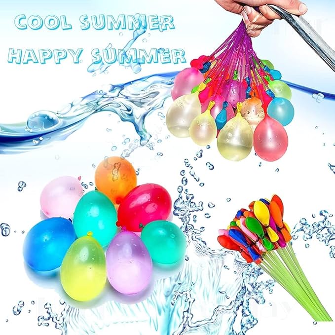 Water for Kids Adults Balloons with Refill Kits Quick Fill Balloons Set Summer Splash Party Easy Quick Fun Outdoor Backyard Summer Water Toys for Pool (1332PCS)