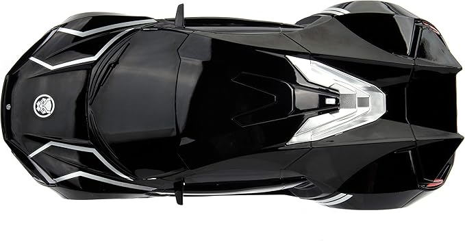Marvel Black Panther 1:16 Lykan Hypersport RC Radio Control Cars, Toys for Kids and Adults