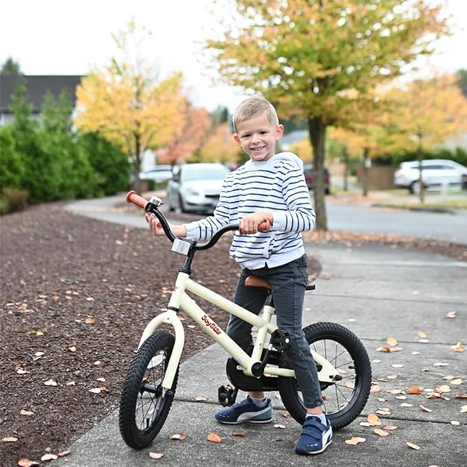 JOYSTAR Kids Bike for Ages 2-12 Years Old Boys Girls, 12-20 Inch BMX Style Kid's Bikes with Training Wheels, Children Bicycle for Kids and Toddler, Multiple Colors