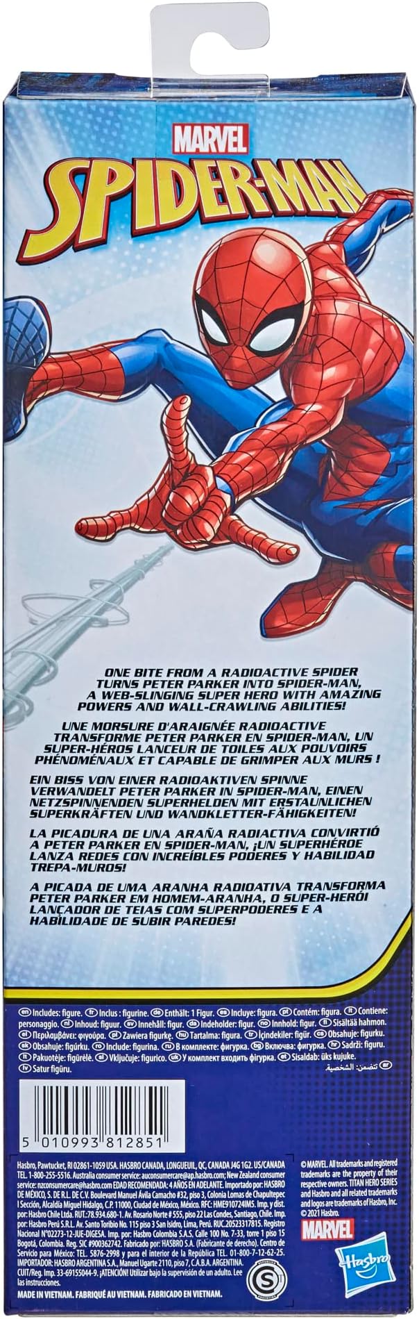 Marvel Titan Hero Series Spider-Man 12-Inch Action Figure with Fx Port