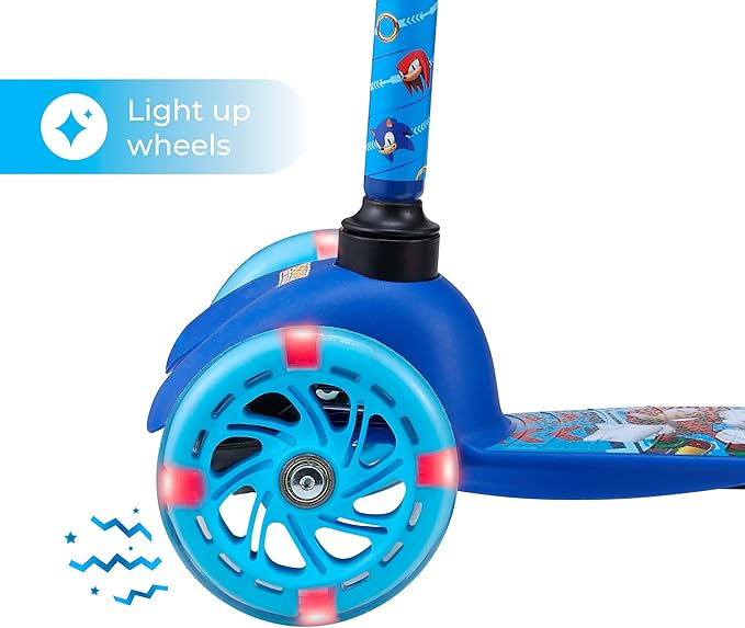 Scooter for Kids Ages 3-5 - Extra Wide Deck & Light Up Wheels, Self Balancing Kids Toys for Boys & Girls, Choose Your Favorite Character