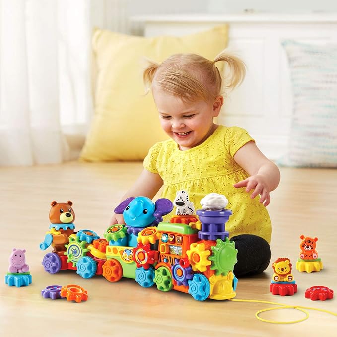 VTech GearZooz Roll and Roar Animal Train (Frustration Free Packaging)