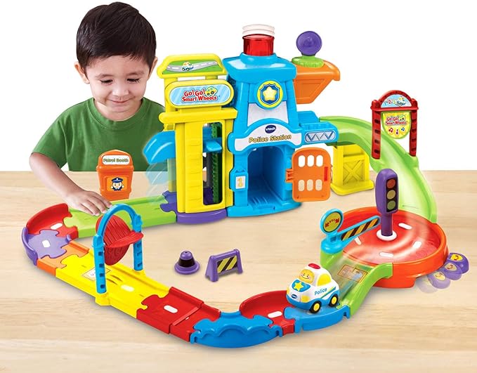 VTech Go! Go! Smart Wheels Police Station Playset