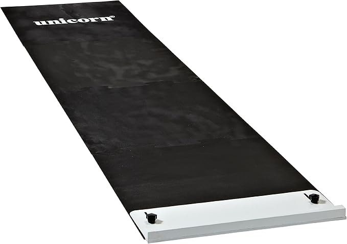 Unicorn Unisex Raised Oche Dart Mat, Black