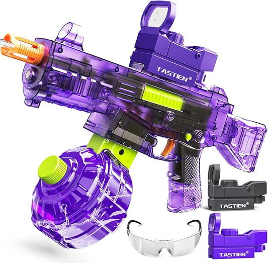 Electric Water Gun for Adults Kids, Automatic Squirt Guns up to 36 FT Range, Large Capacity 540 Super Water Blaster, Full Auto Water Gun for Pool Party Games Water Fighting - Purple