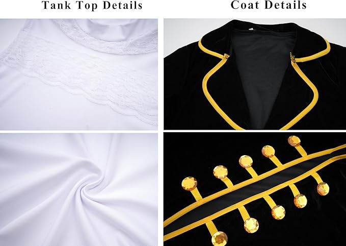 GZ-LAOPAITOU Pirate Costume for Kids Boys Deluxe Pirate Costume Set with Accessories Halloween Cosplay Party Dress Up
