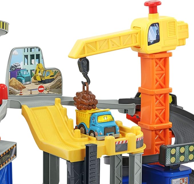 VTech Go! Go! Smart Wheels Speedy Spiral Construction Tower Track Set (Frustration Free Packaging)
