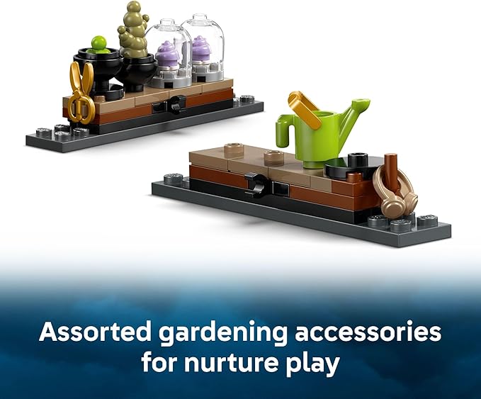 LEGO Harry Potter Hogwarts Castle: Herbology Class Kids Toy - Building and Learning Toy for Pretend Play - Harry Potter Collectible for Boys and Girls, Ages 8+ - Birthday Gift Idea - 76445