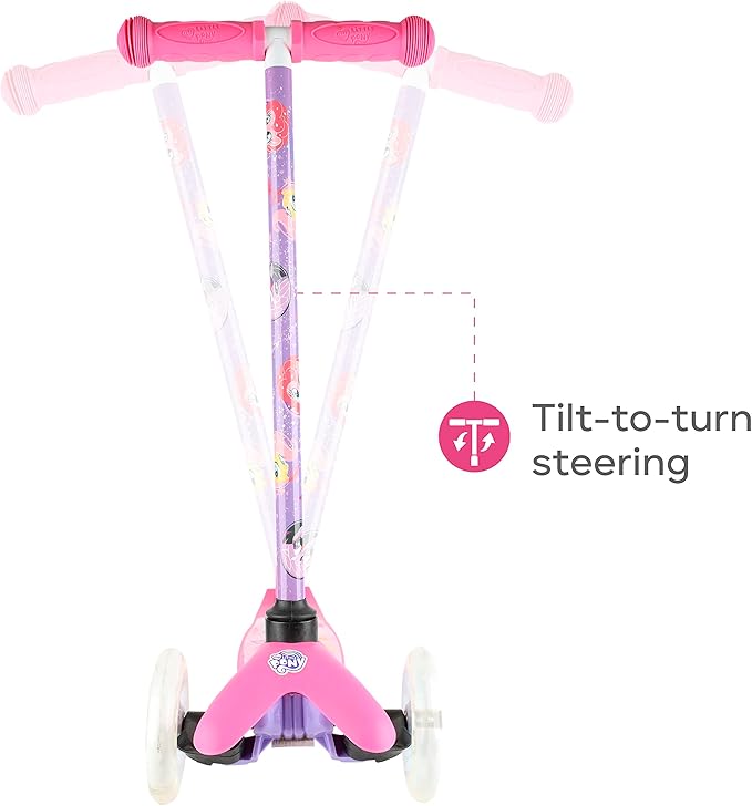Scooter for Kids Ages 3-5 - Extra Wide Deck & Light Up Wheels, Self Balancing Kids Toys for Boys & Girls, Choose Your Favorite Character