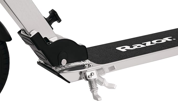 Razor A5 Air Kick Scooter for Kids Ages 8+ - Extra-Long Deck, 8" Pneumatic Rubber Wheels, Foldable, Anti-Rattle Handlebars, for Riders up to 220 lbs