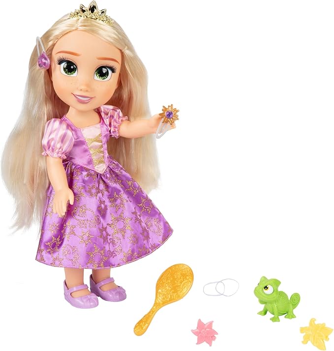 Disney Princess Rapunzel Doll - Singing Friend Rapunzel & Pascal - Sings 'I See The Light' and Talks!
