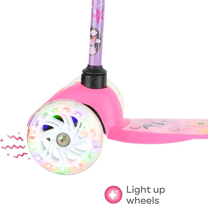 Scooter for Kids Ages 3-5 - Extra Wide Deck & Light Up Wheels, Self Balancing Kids Toys for Boys & Girls, Choose Your Favorite Character
