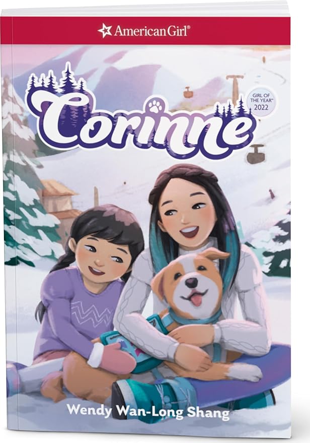 American Girl Corinne Tan Girl of the Year 2022 18-inch Doll and Book with Sweater, Leggings, and Boots, For Ages 8+