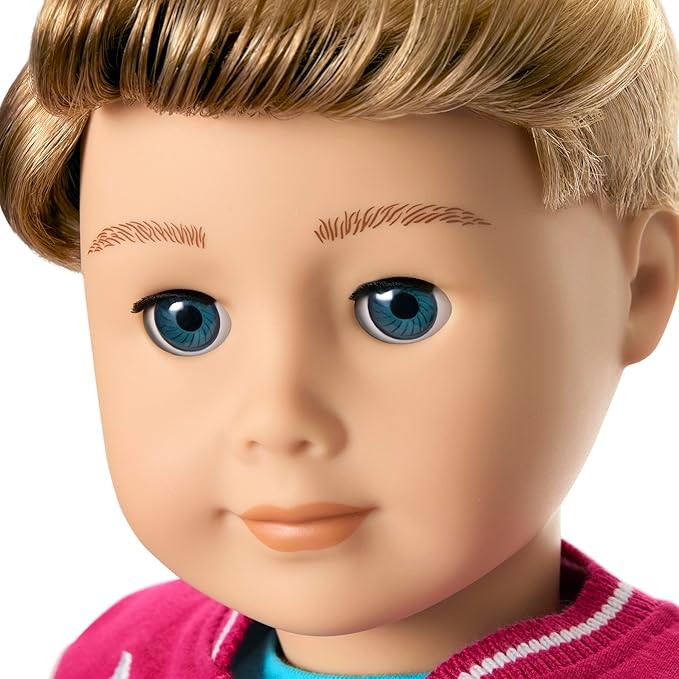 American Girl, Truly Me 18-inch Doll #104 with Dark-Blue Eyes, Straight Caramel Hair, Light Skin, for Ages 6+