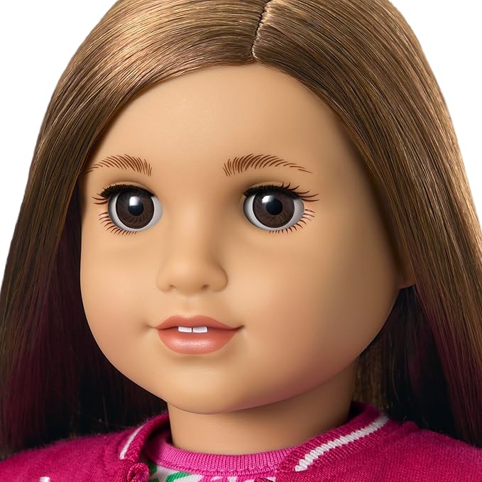 American Girl, Truly Me 18-inch Doll #107 with Brown Eyes, Straight Brown Hair, Light-to-Medium Skin, for Ages 6+