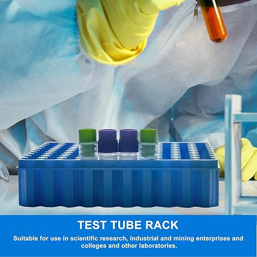 Polycarbonate Freezer Boxes for Sample Storage, 2 in 100-Well Cryoboxes, Assorted Colors Laboratory Vial Storage Boxes, Case of 20