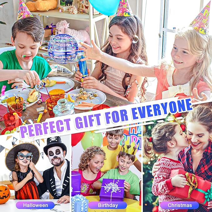 Flying orb Ball 2025 Upgrade Hover Boomerang Ball 6 Lighting Effects Cool Toys for Kids Teen Adults Indoor Outdoor Flying Ball Toy