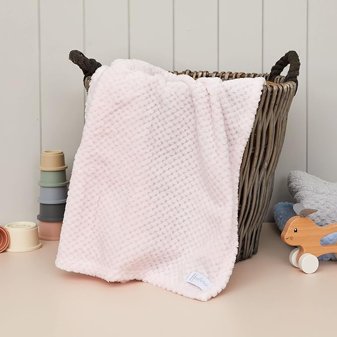 Baby Girl Gift Set New Born Baby Gift Baby Deer Fawn Security Blanket Soft Fleece, Suitcase Keepsake Box Blanket Booties & Baby Gift Basket – Unique Present for Baby Shower & Newborn Lovey