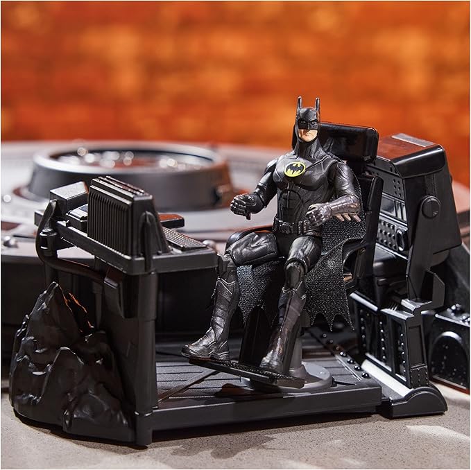 DC Comics, Official 1989 Batmobile RC, Exclusive Batman Figure, Limited Edition Collector's Item, Smoke Effects, Batcave Chargeable Base, Ages 14+