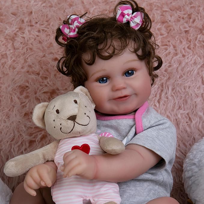 Milidool Reborn Baby Dolls - 20 Inch Realistic Newborn Baby Doll, Handmade with Love