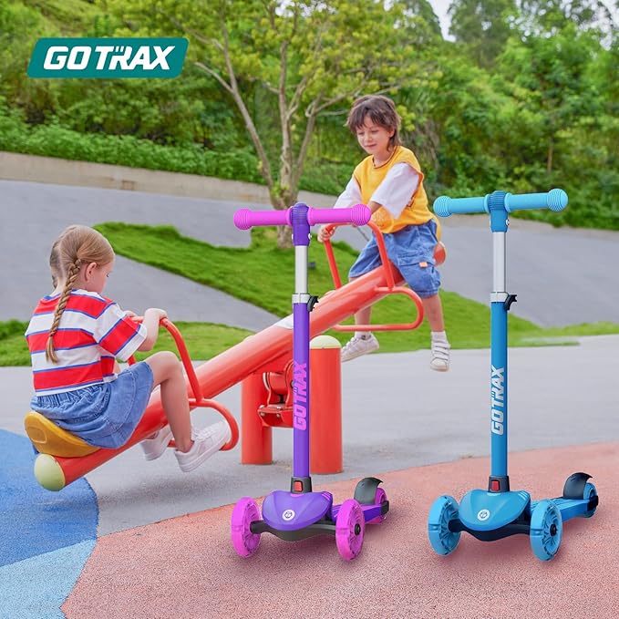 Razor AW Kick Scooter for Kids - Wheelie Bar, Lightweight, Foldable, Aluminum Frame, and Adjustable Handlebars