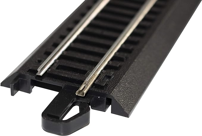 Bachmann Trains Snap-Fit E-Z TRACK E-Z TRACK OVER-UNDER FIGURE 8 TRACK PACK - STEEL ALLOY Rail With Black Roadbed - HO Scale