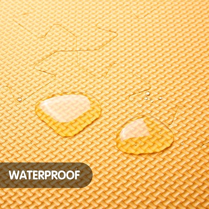 Foam Play Mat for Kids,25Pcs Square Interlocking Puzzle Floor Mat,Baby Play Mat Floor Mat Foam Puzzle Playmat for Toddlers with Fence(Shape-CSH028