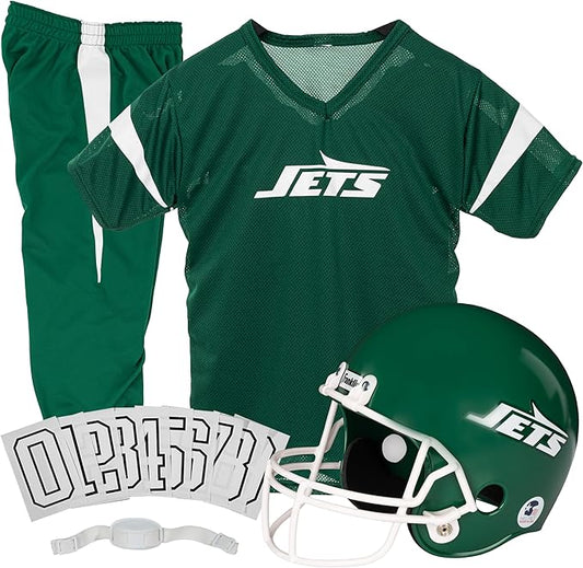 Franklin Sports NFL Youth Football Uniform Set for Boys & Girls - Includes Helmet, Jersey & Pants with Chinstrap + Numbers