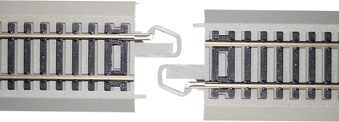 Bachmann Trains SnapFit EZ TRACK LAYOUT EXPANDER SET NICKEL SILVER Rail With Grey Roadbed HO Scale, Medium