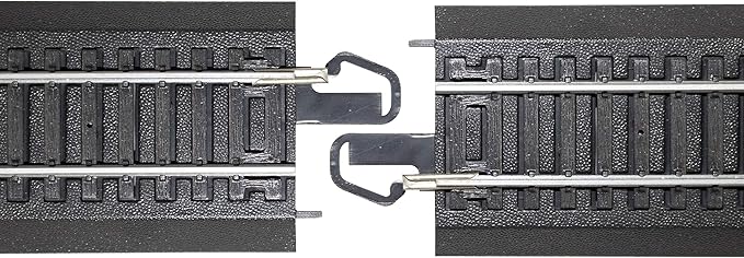 Bachmann Trains Snap-Fit E-Z TRACK E-Z TRACK OVER-UNDER FIGURE 8 TRACK PACK - STEEL ALLOY Rail With Black Roadbed - HO Scale