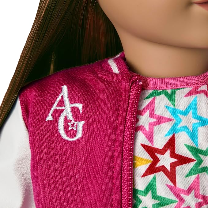 American Girl, Truly Me 18-inch Doll #122 with Brown Eyes, Straight Dark-Brown Hair, Tan Skin, for Ages 6+