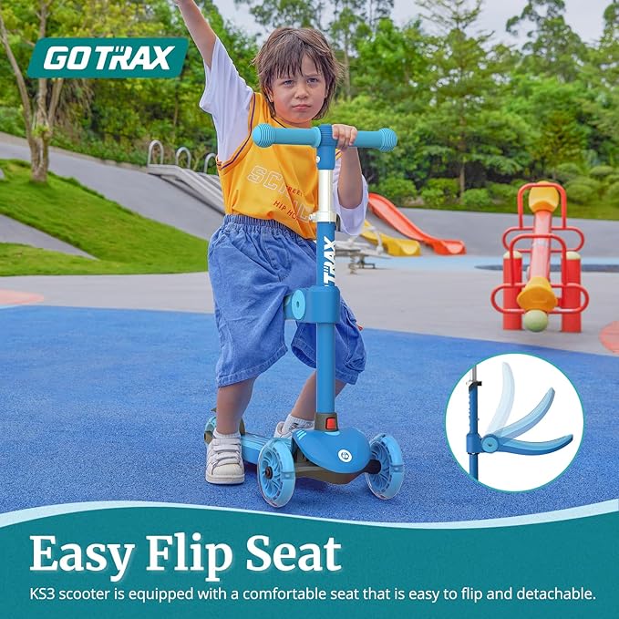 Razor AW Kick Scooter for Kids - Wheelie Bar, Lightweight, Foldable, Aluminum Frame, and Adjustable Handlebars