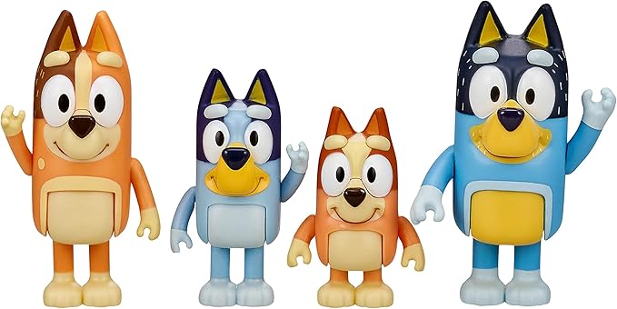 Bluey Mega Bundle Family Home & BBQ Playset – Amazon Exclusive, 4 Figures (Bluey, Bingo, Bandit, Chilli), 13+ Removable Furniture Pieces, Outdoor Patio, Accessories, Imaginative Playset for Kids 3+