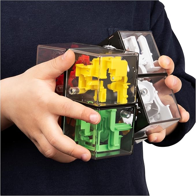 Rubik’s, Perplexus Hybrid 2 x 2 Gravity 3D Maze Game Brain Teaser Fidget Toy Puzzle Ball, for Kids & Adults Ages 8 and up
