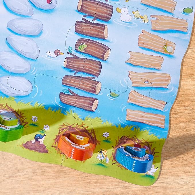 HABA My Very First Games Go, Go Little Penguin, Toddler Learning Game and Cooperative Toddler Board Games for 2 Years and up, Made in Germany