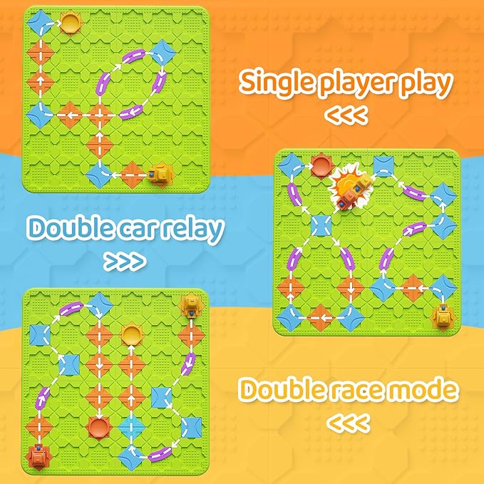 Logical Road Builder Puzzle Games, STEM Learning Toys for Kids Ages 3-8, Montessori Preschool Educational Toys for Fine Motor Skills, Creative Construction Gifts, 200+ Routes & Storage Bag Included