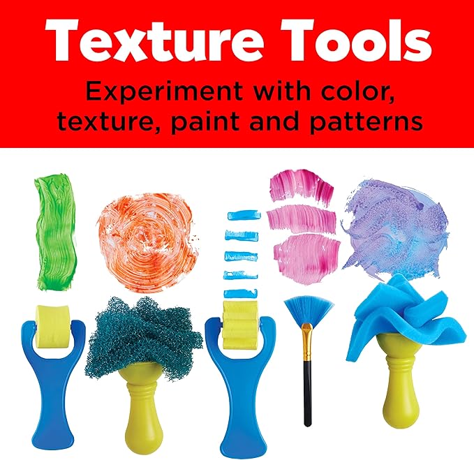Faber-Castell Young Artist Texture Painting - Painting Set for Kids Ages 5+, Toddler Art Supplies (Packaging May Vary)