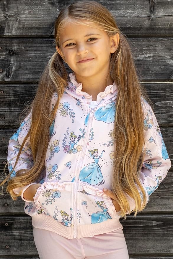 Disney Frozen Stitch Princess Minnie Mickey Spiderman Girls/Boys Zip Up Hoodie Fall Zipper Sweatshirt Jacket Toddler-Big Kid