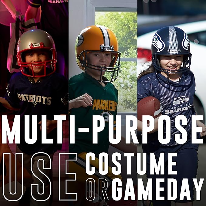 Franklin Sports NFL Youth Football Uniform Set for Boys & Girls - Includes Helmet, Jersey & Pants with Chinstrap + Numbers
