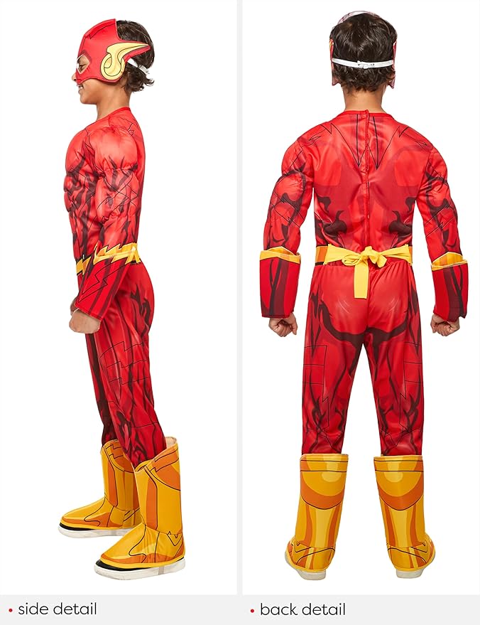 Rubie's Costume DC Superheroes Flash Deluxe Child Costume