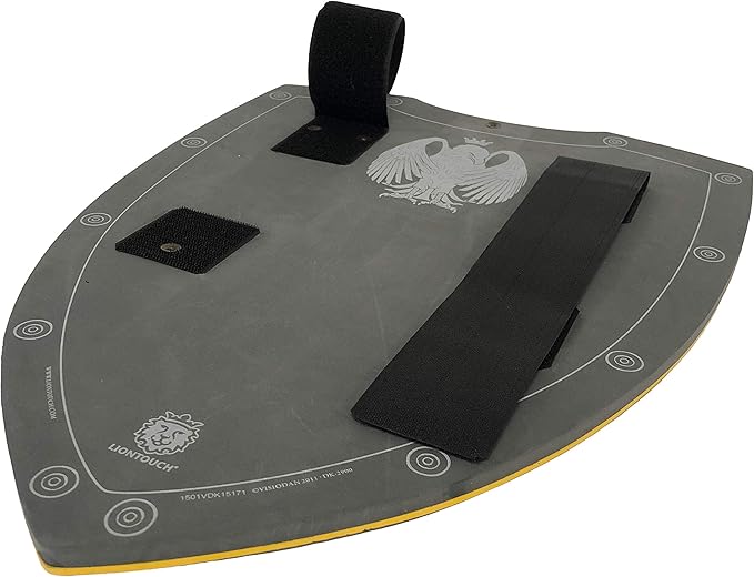 Liontouch - Golden Eagle Knight Shield - Age 3-8 Years | Medieval Pretend Play Foam Toy for Boys with Eagle Theme | Safe Weapon & Battle Accessory for Kid’s Dress Up & Costumes