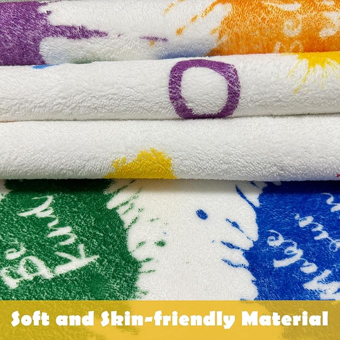 Colorful Positive Affirmation Kids Rug, Inspirational Motivational Quotes Washable Area Rug for Kids Bedroom, Non-Slip Play Mat Ultra Soft Indoor Plush Rugs for Playroom Classroom Nursery Decor