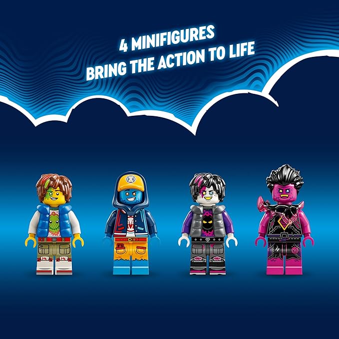 LEGO Dreamzzz Mateo and Z-Blob The Knight Battle Mech Building Toys Set - Spaceship & Robot Toy for Kids, Boys & Girls, Ages 10+ - Birthday Gift with 3 Building Options - 71485