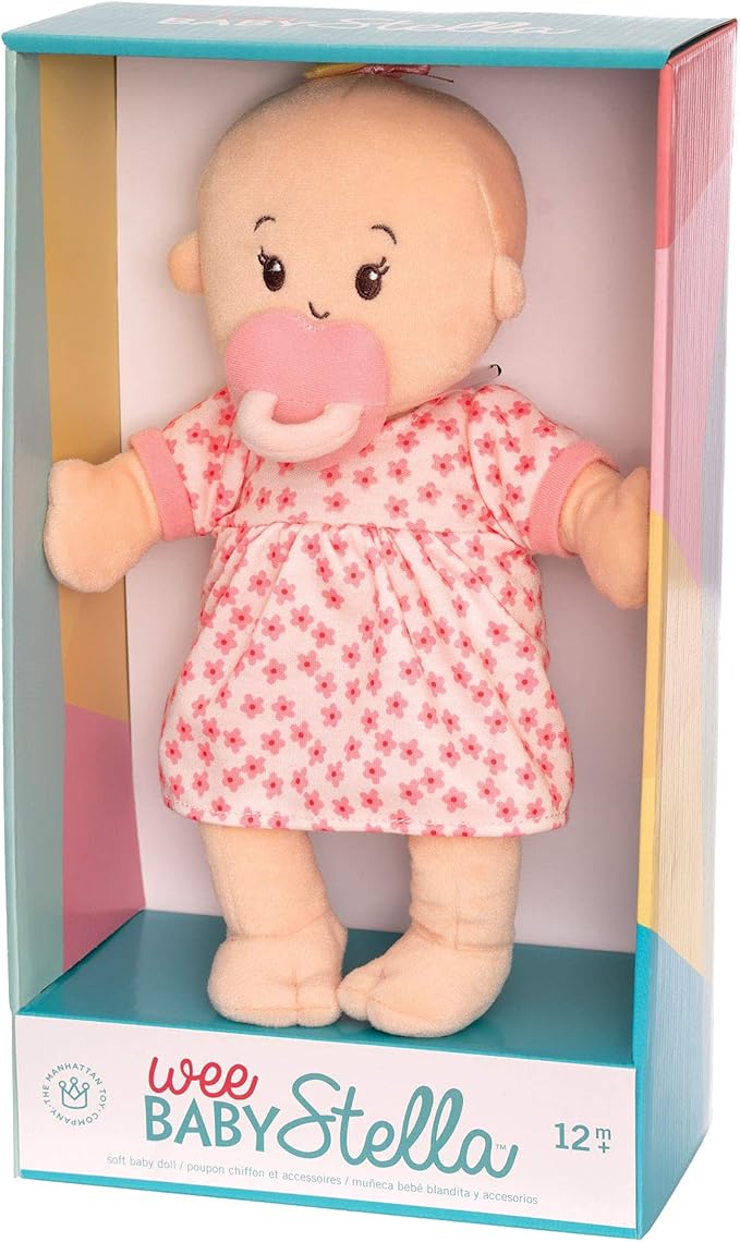 Manhattan Toy Wee Baby Stella Peach 12" Soft Baby Doll