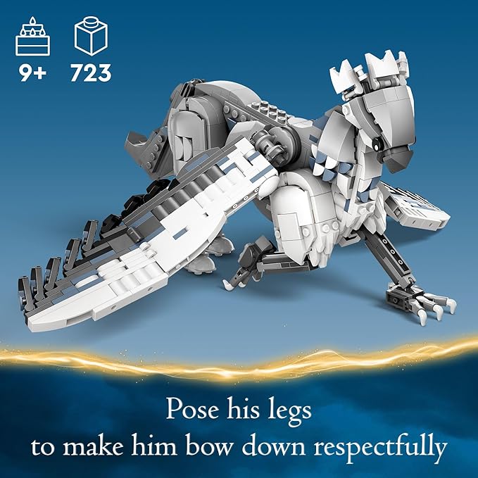 LEGO Harry Potter Buckbeak The Hippogriff Collectible Toy, Magical Creature Figure, Fun Harry Potter Toy for Kids, Harry Potter Themed Birthday Gift for 9 Year Old Boys, Girls or Any Fan, 76427